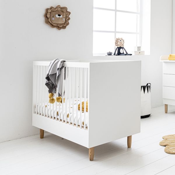 Babybett «SOIE» in zeitloser Farbe beige ✔️ Petite Amélie