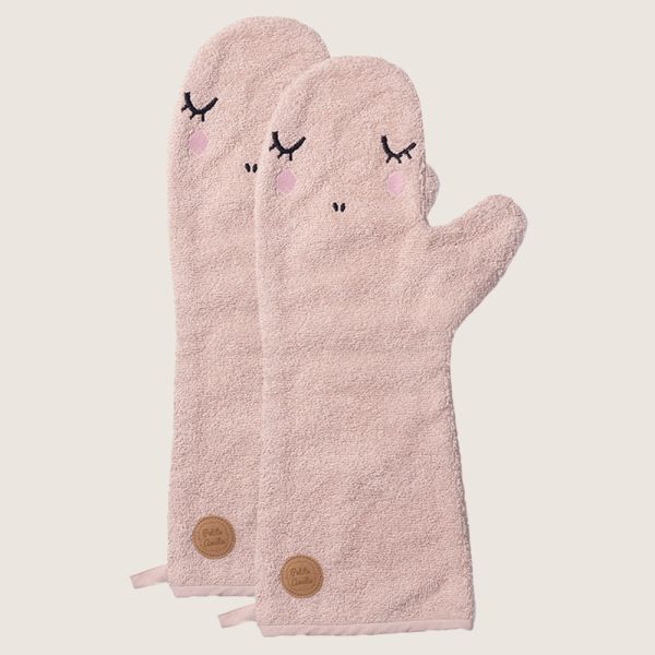 Waschlappen Babys Einhorn Design Einheitsgröße aus Baumwolle in Rosa von Petite Amélie 